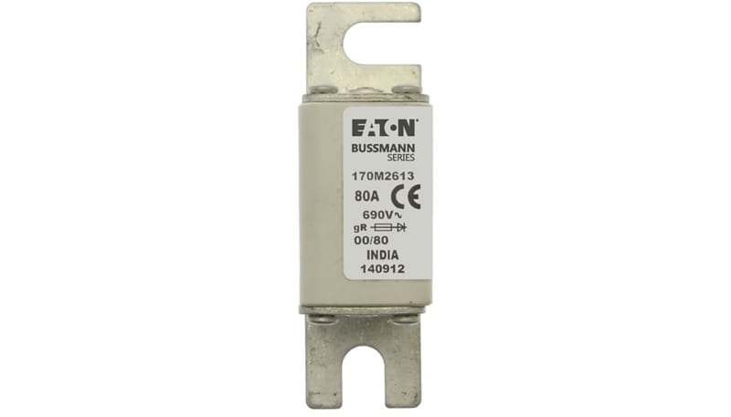 BUSSMANN FUSIBLE SEMICONDUCTOR 32A 690V 000/80 GR UC