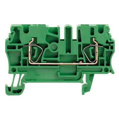 WEIDMULLER CLEMA DE PASO VERDE ZDU 2.5/3AN GN