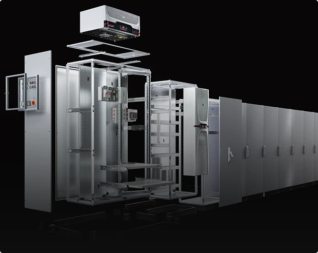 RITTAL VX 25 LATERALES 800X600MM RAL7035