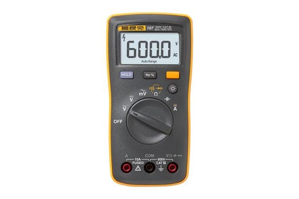 FLUKE-107 MULTIMETRO DIGITAL DE BOLSILLO
