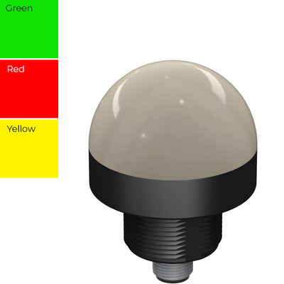 BANNER EZ-LIGHT 50MM ESFERA 3 COLORES VERDE ROJO AMBAR PNP 30VCD