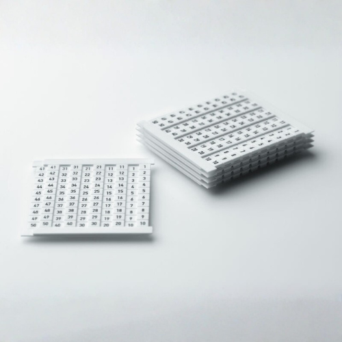 WEIDMULLER PLUMON DE MARCAJE STI NEGRO