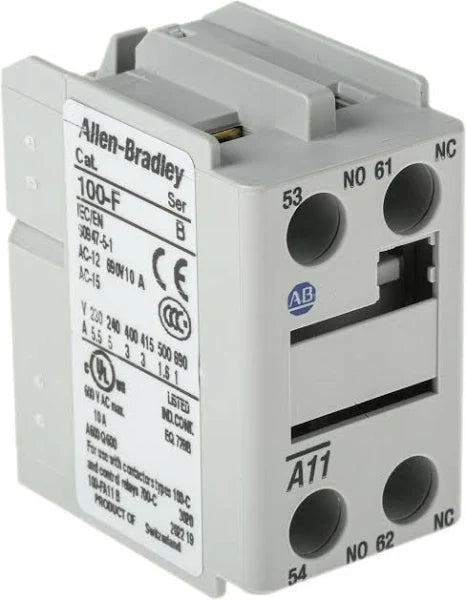 ALLEN-BRADLEY AUXILIARY CONTACT BLOCK 1NO 1NC