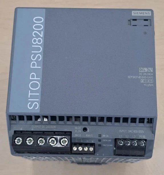 SITOP PSU8600 1AC 20A ENTRADA 100-240VAC SALIDA 24VDC