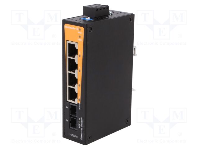 WEIDMULLER SWITCH IE-SW-BL05-4TX-1SCS