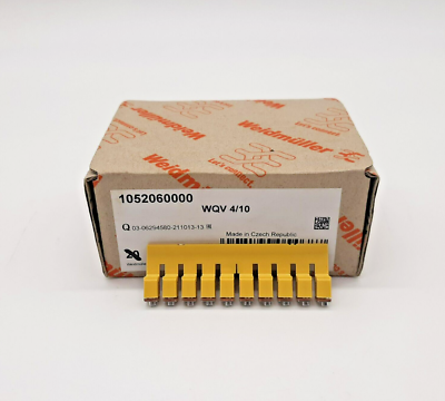 WEIDMULLER PUENTE FIJO 4 POLOS WQV 10/4