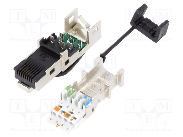 WEIDMULLER CONECTOR RJ45 SIN HERRAMIENTA IE-PS-RJ45-FH-BK-A