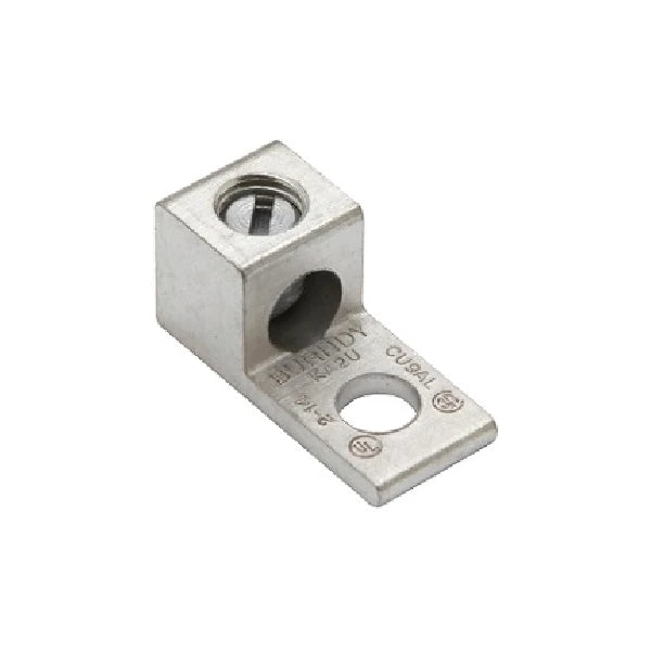 BURNDY TERMINAR DE ALUMINO 2 CABLES 1B 1/4"
