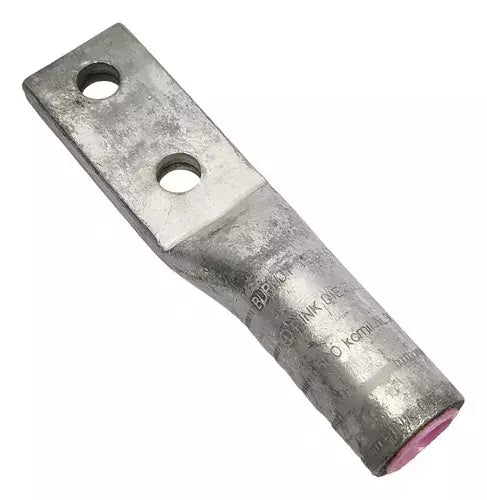 BURNDY ZAPATA 2/0 AWG 2 ORIFICIOS ALUMINIO