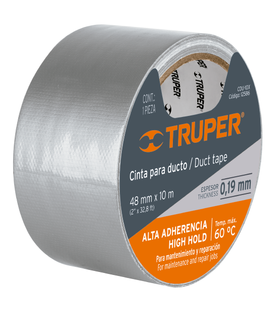 TRUPER CINTA PARA DUCTO 50.8mmX50MTS