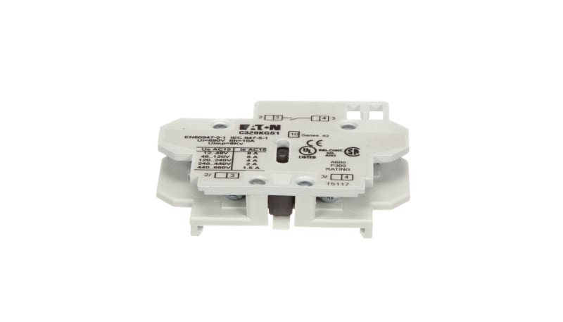 CUTLER CONTACTO AUXLIAR 3-5 L-S SIDE MTD 1NO