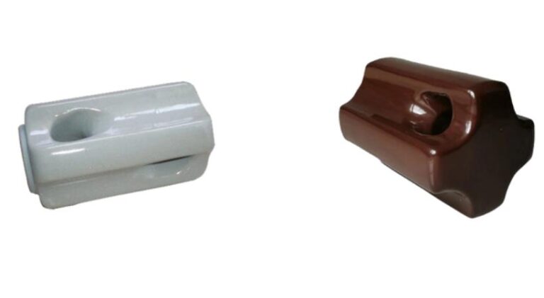 AISLADOR RETENIDA DE PORCELANA