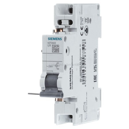 SIEMENS DESENCAD TENSION BAJA MONTAJE P INTERR T=70MM 230V 2 BORN
