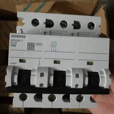 SIEMENS INTERRUPTOR TERMOMAGNETICO RIEL DIN 3P 80 AMPS