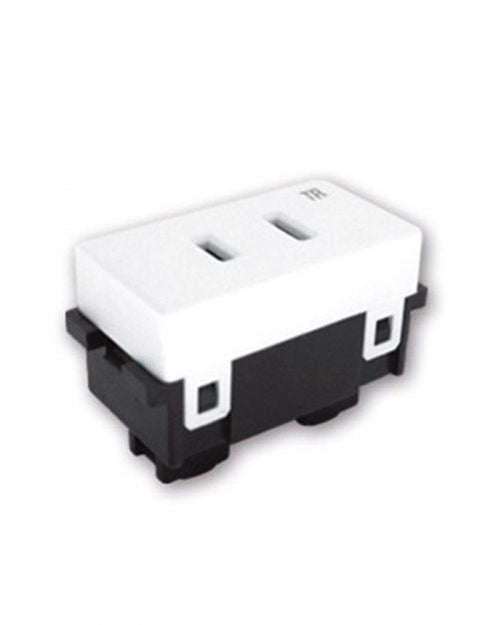 ROYER 100 RECEPTACULO SENCILLO BLANCO 2P 15A 127VCA