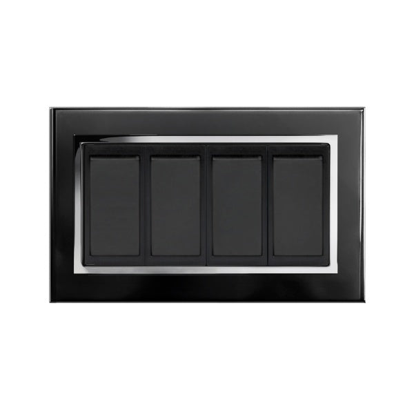 ROYER INT SENCILLO 15A 127VCA TECLA 3 NEGRO