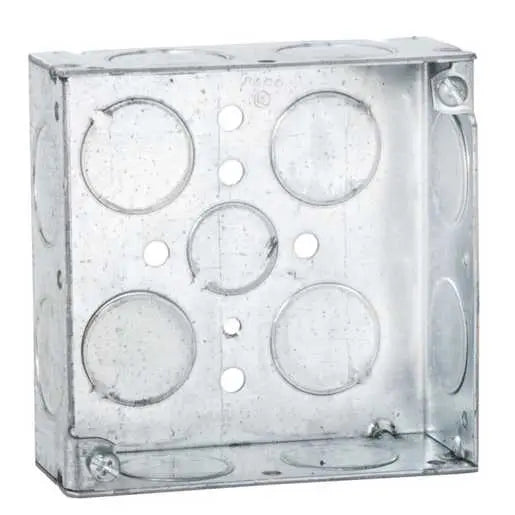 RACO CAJA 4 X 1-1/2 IN 1x1/2 + 12x3/4