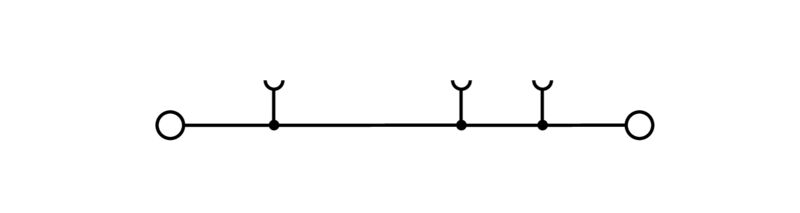 WEIDMULLER CLEMA DE PASO ZDU 6-2