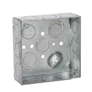 189-4SQ BOX WELDED 1-1/2 DEEP 1/2-3/4 TKO