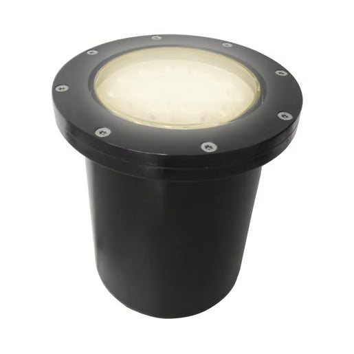 TECNOLITE EMP PISO 18W 3000K UNIV LED NEGRO