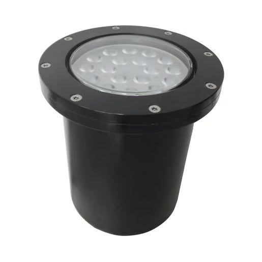 TECNOLITE EMP PISO 18W 3000K UNIV LED NEGRO