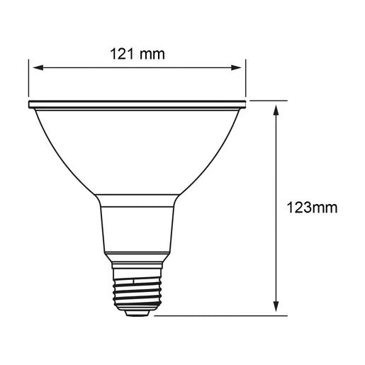 TECNOLITE REFLECTOR PAR38 18W INIV 6500K E27 LEDS