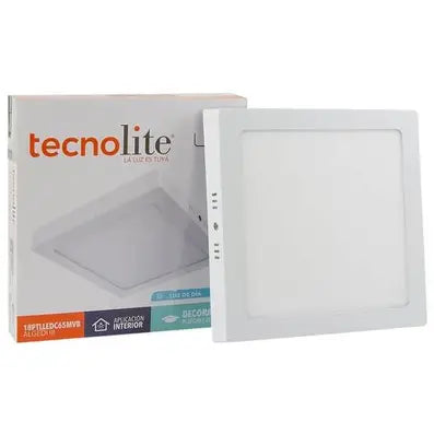 TECNOLITE INTERIOR PLAFONES LED 18W100-240V6500K