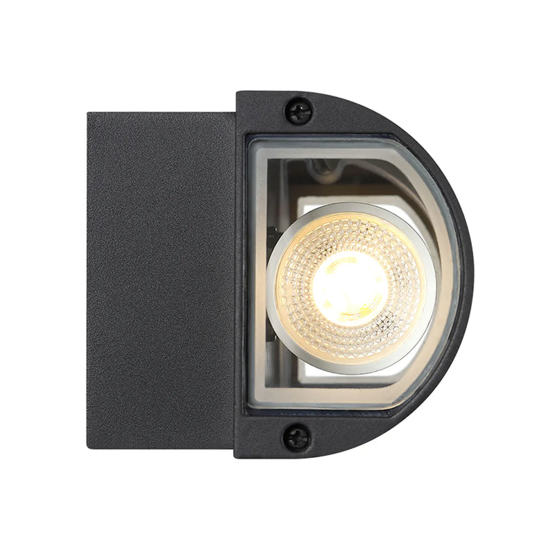 ESTEVEZ CURVE IP44 GU10 MR16 OUTDOOR GRIS OSCURO