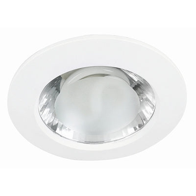 TECNOLITE EMPOTRADO FLUORESCENTE P/BOTE 8CM BCO.