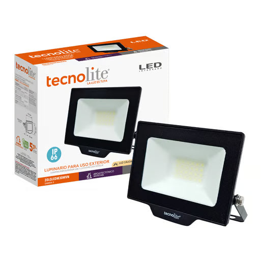 TECNOLITE EXT REFLECTOR LED 20W 100-240V 30K NGR