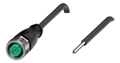 PEPPERL CABLE 10 MTS CON CONECTOR RECTOV1-G-BK10M-PUR-U