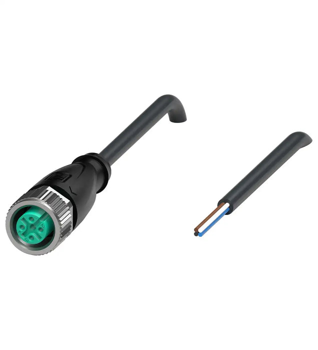 PEPPERL CABLE 5 MTS CON CONECTOR HEMBRA RECTO M12 4P V1-G-BK5M-PU