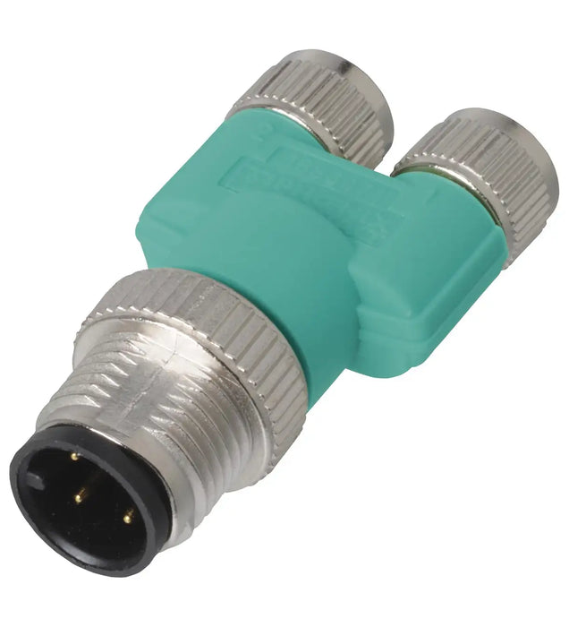 PEPPERL-FUCHS DIVISOR Y CONECTOR MACHO M12 4PIN+ 2 HEMBRA M8 3 PI