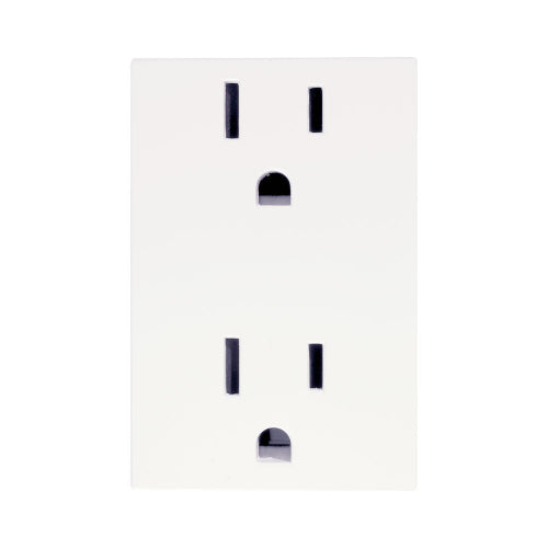 STYLO CONTACTO DUPLEX 2P+T BLANCO