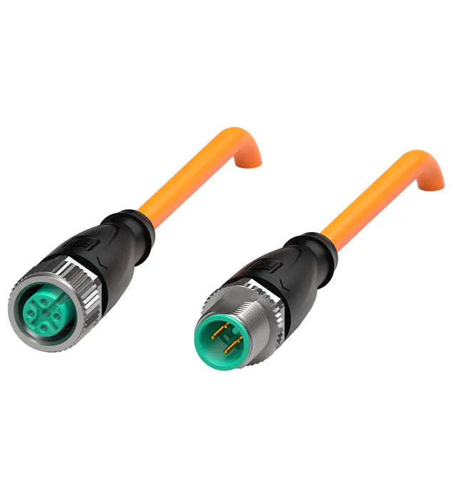 PEPPERL CABLE EXTENSION CON CONECTORES RECTOS M12 4P LONG 3 MTS 2