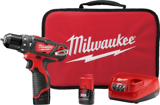 MILWAUKEE KIT 1 ROTOMARTILLO DE 3/8 M12