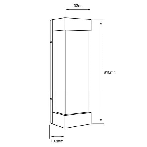 TECNOLITE EXTERIOR MUROS LED 24W 3000K 850L
