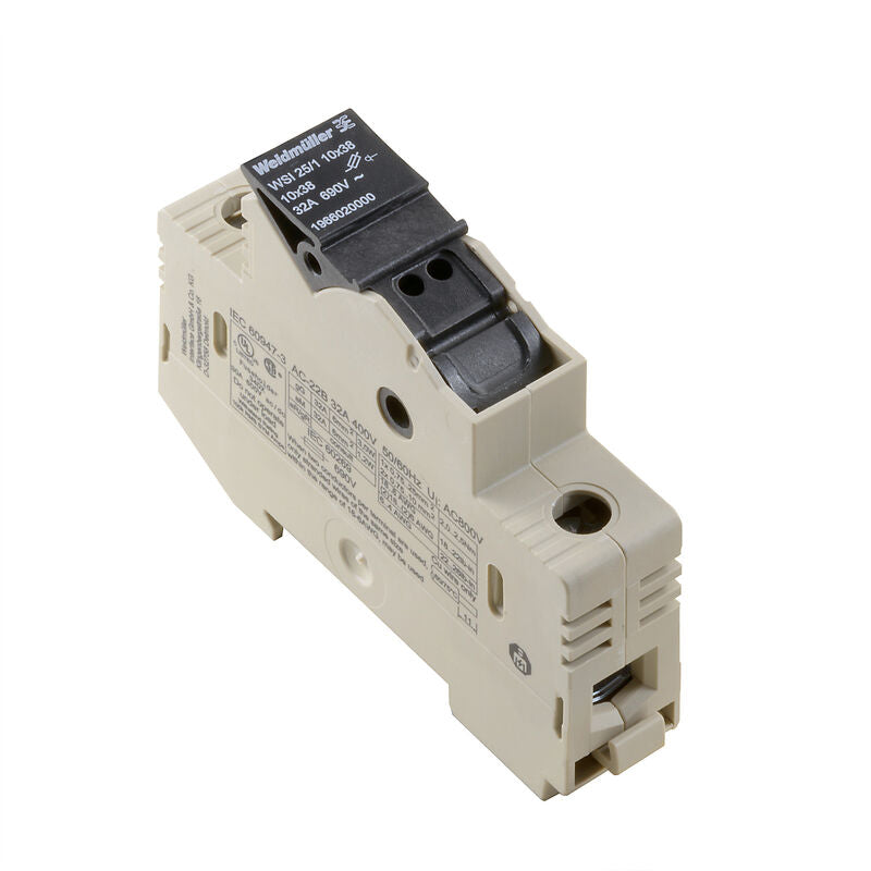 WEIDMULLER CLEMA PORTAFUSIBLE S/LED WSI 25/1 10X38