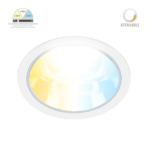 TECNOLITE INTERIOR LED EMP 25W 127V 2200LM 3000/4000/6500K