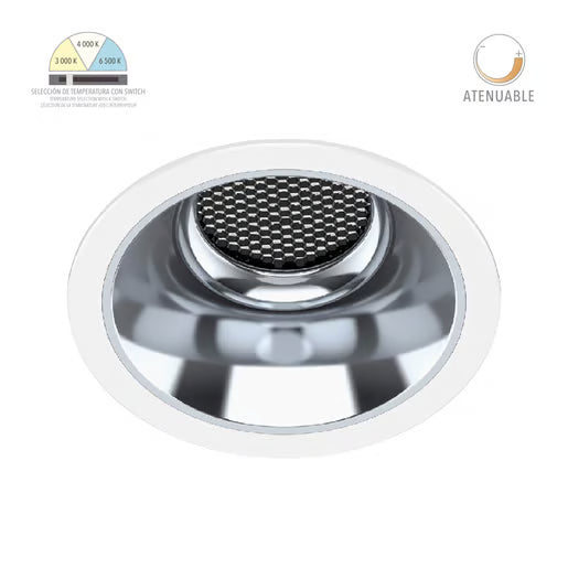 TECNOLITE INTERIOR LED EMP 25W 127V 2200LM 3000/4000/6500K