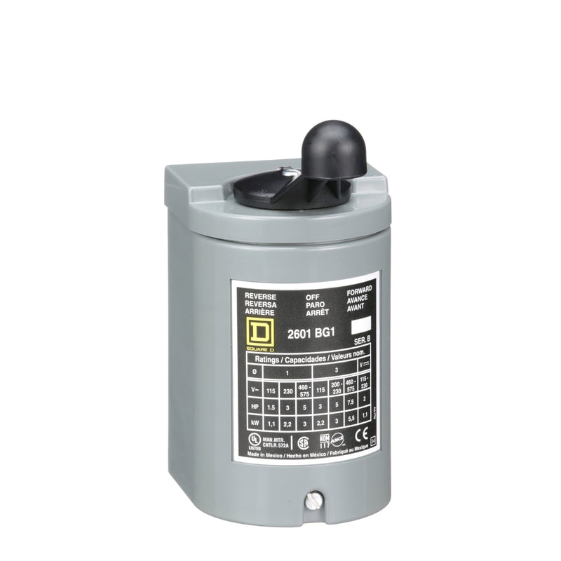 SQUARED CONMUTADOR REVERSIBLE TIPO TAMBOR 5HP