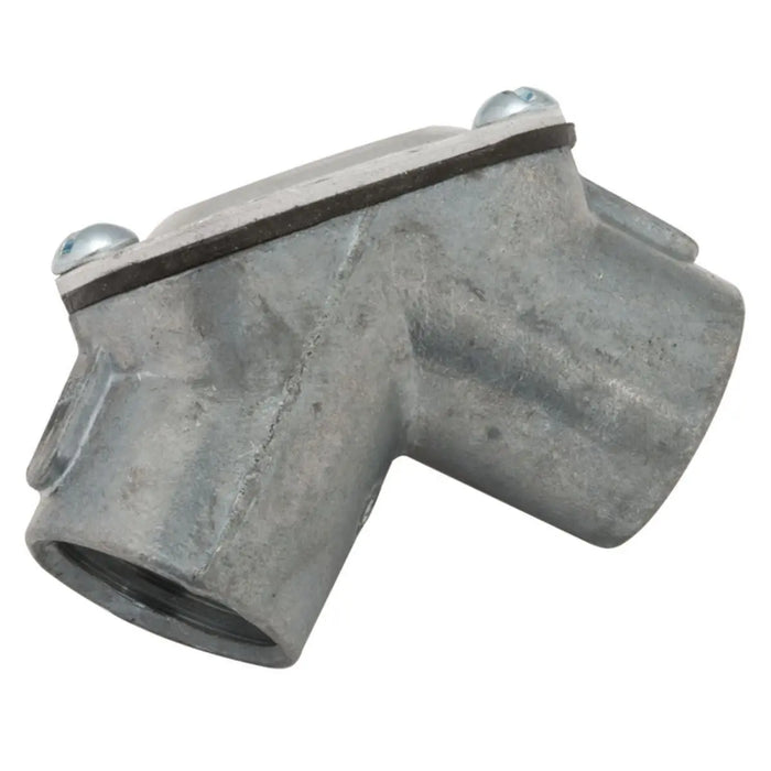 HUBBELL CONECTOR 90 GRADOS FLEX AC/MC ZINC 3/4"