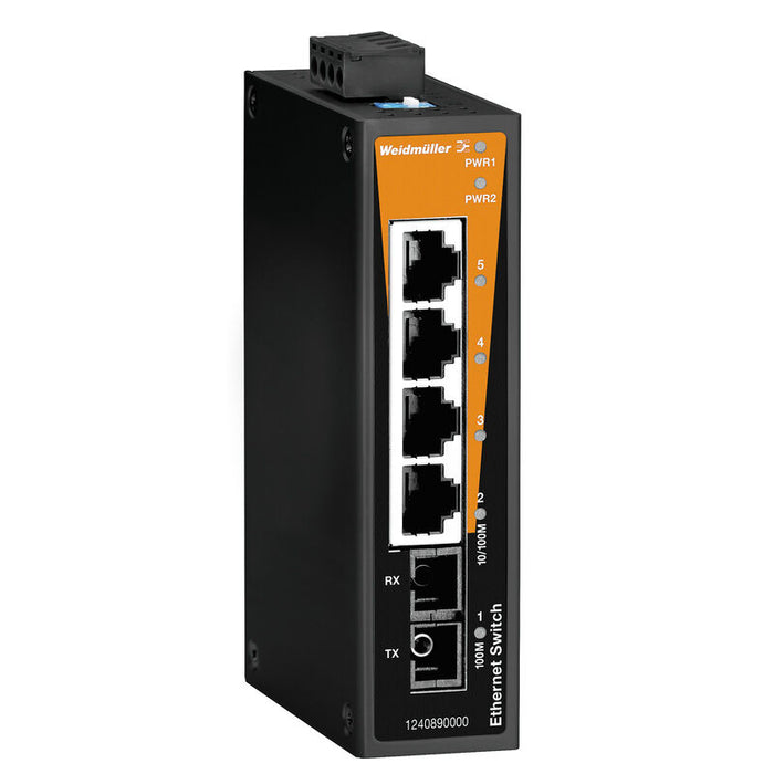 WEIDMULLER Switch Autogestionable IE-SW-BL05-4TX-1SC