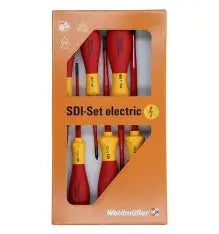 WEIDMULLER JUEGO 6 DESARMADORES C/AISLANT DI SET S2.5-5.5/PH1/2