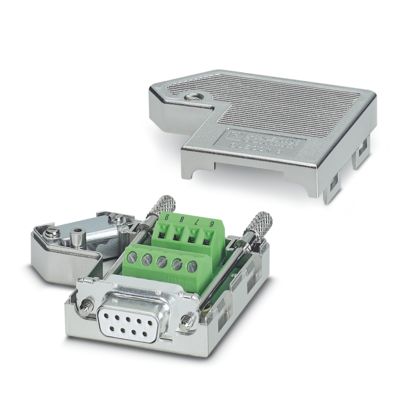 PHOENIX CONTACT CONECTOR DB9 HEMBRA SUBCON 9/F-SH C/CARCAZA