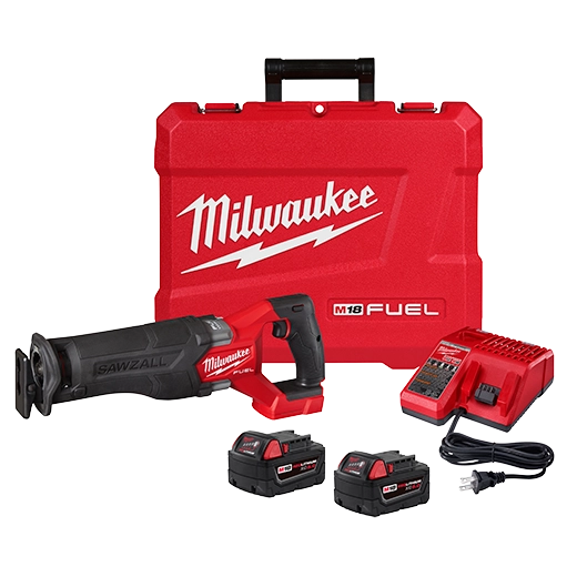 MILWAUKEE SIERRA SABLE M18 FUEL KIT CON DOS BATERIA Y C