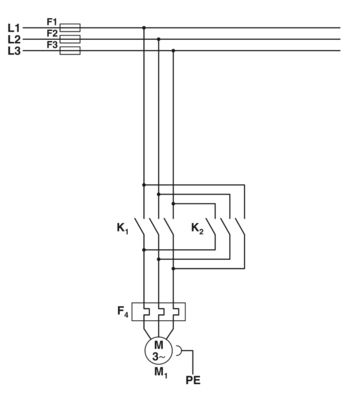 PHOENIX ARRANCADOR DE MOTOR HIBRIDO 3~ AC HASTA 550 V AC/2.4 A
