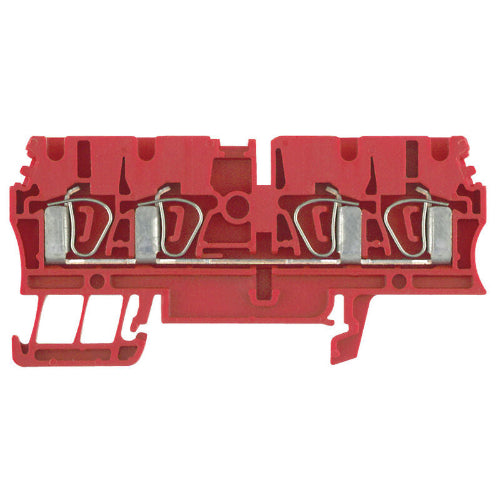 WEIDMULLER CLEMA DE PASO ROJA ZDU 2.5/4AN RD