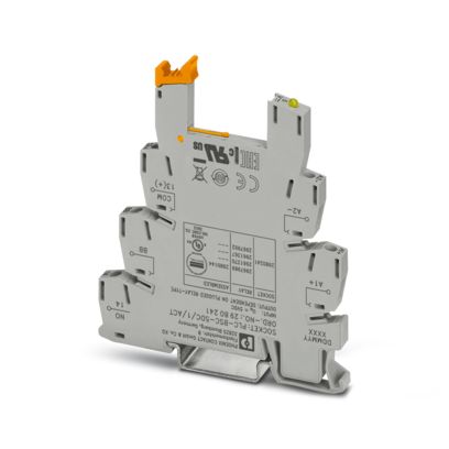 PHOENIX CONTACT BASE DE RELEVADOR 6.2MM SIN RELE 1 CONTACTO DE CI