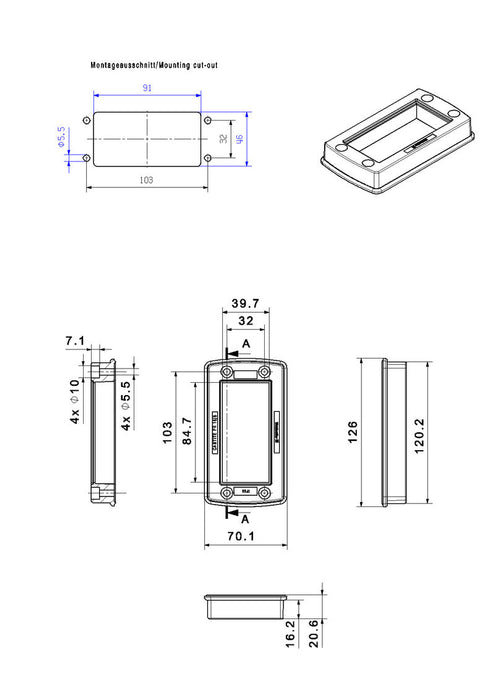 WEIDMULLER MARCO PARA CONECTORES CABTITE FR 16/8 BK SET